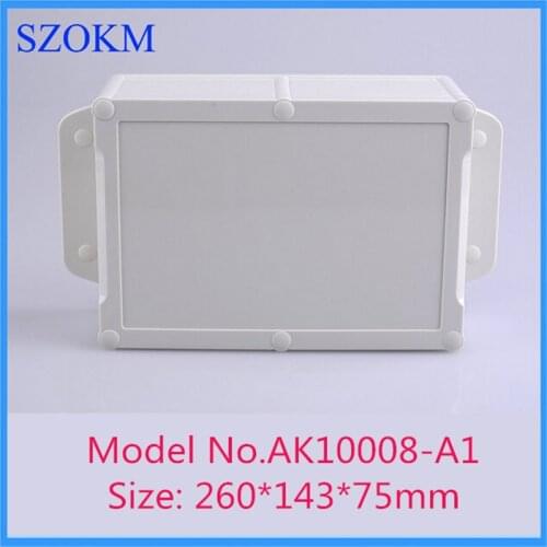 Szomk plastic enclosure for electronics box waterproof junction housing (1 pcs) 260*143*75mm waterproof box instrument enclosure