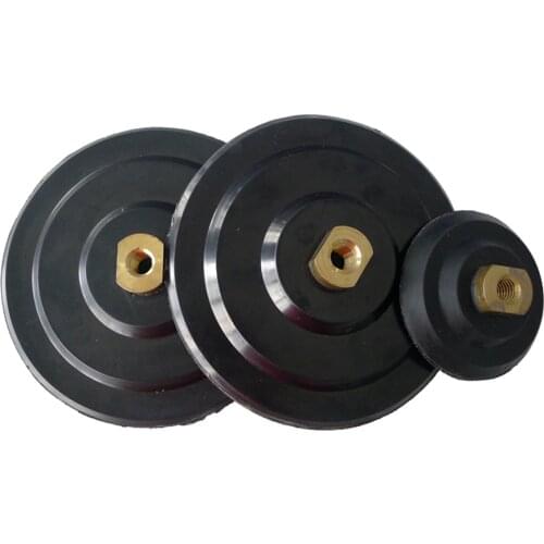 Backing Buffing Polishing Pad Backer Plate Angle Grinder Wheel Sander Paper Disc Car 3' 4' 5' 6' 7' 3PCS Free Shipping