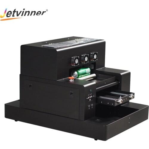 Jetvinner A3 Size UV Printer Inkjet Print Machine Bottle Printers for Phone Case, Cylinder, Acrylic, Metal, Wood, Glass, PVC