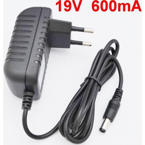 1pcs 19V 0.6A 600m charger Adaptor Vacuum Cleaner Parts for ilife x5 v5 v5s v3 v5 pro a4s a4 V50 a6 V55 V5s pro Robot Vacuums