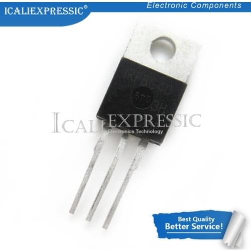 10PCS IRFBC40 BC40 TO-220 new original In Stock
