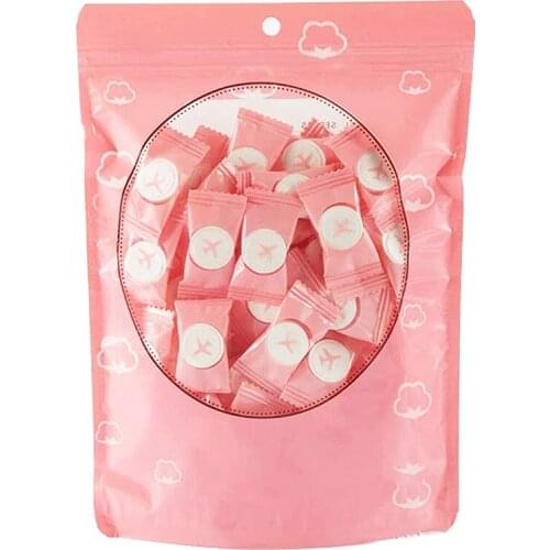 100Pcs Cotton Compressed Portable Travel Face Towel, Outdoor Travel Tool Compressed Washcloth, Compressed Face Towels