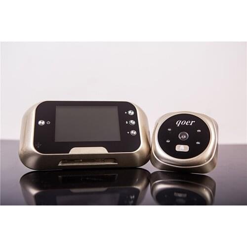 8 Language 3 Inch 3X Zoom Peephole Viewer Video Doorbell