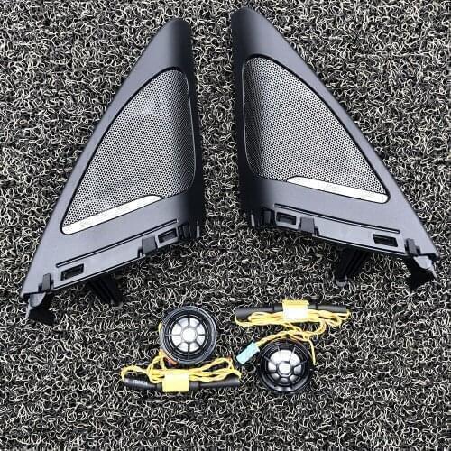 Car door tweeters For BMW F34 3GT series treble speaker audio trumpet horn Hi-Fi high quality stickers trim auto accessories