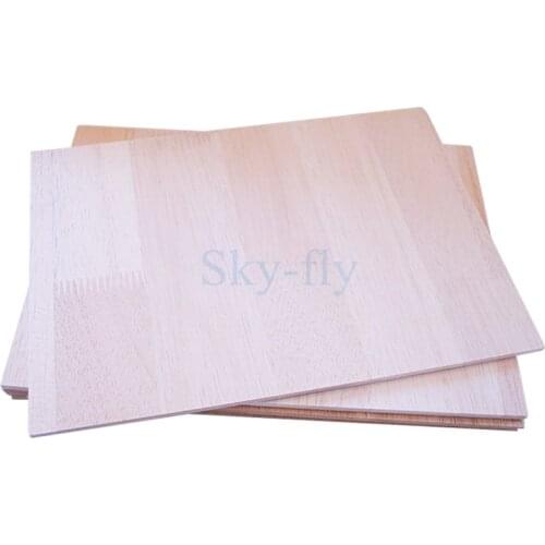 AAA+ Balsa Wood Sheets Size A3 A4 For Toys Hobbies RC Airplane Boat Model Building DIY Craft