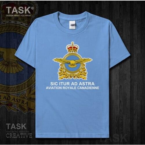 Air Force Canada Canadian CA CAN Forces mens t shirt new Tops Short sleeve clothes country sports Army Tactical Military 01