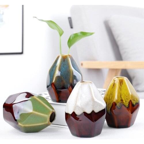 Creative European Ceramic Vase Desktop Decoration Living Room, Bedroom, Kitchen, Bathroom, Office Decoration Vases Home Decor