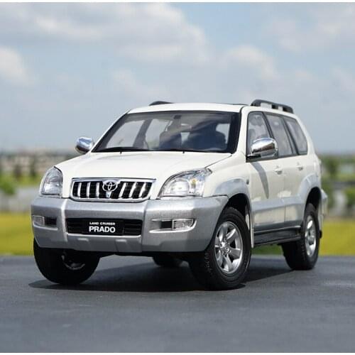 Diecast 1:18Scale Original Toyota Prado 2008 Off-Road Vehicle Alloy Car Model Metal Collection Souvenir Display Gift Ornaments
