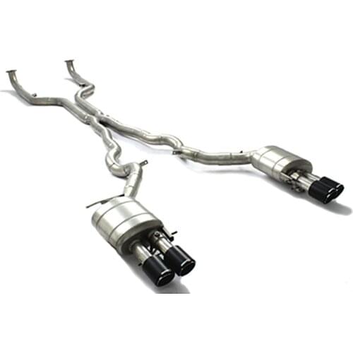 MAXDO Custom Stainless Steel Car System Modified Exhaust Pipe Muffler Tips For BMW M5 E60 Exhaust Catback 5.0L 2016