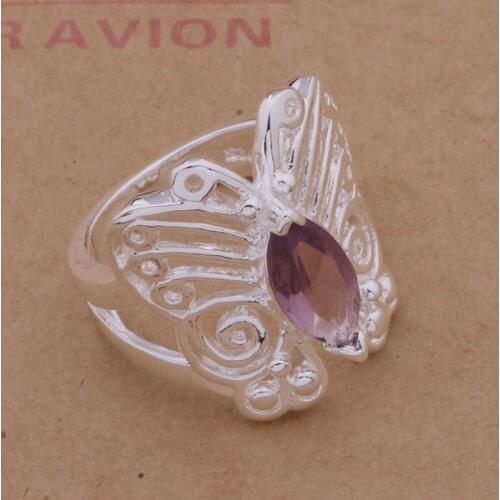 Wholesale Wedding Rings silver plated Fashion jewelry rings WR-150