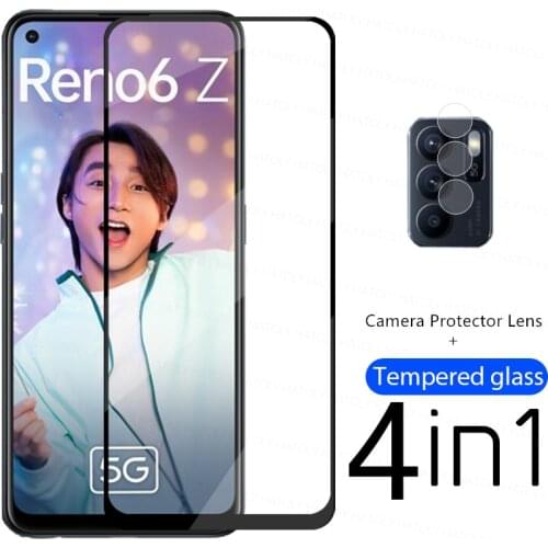2.5D Screen Protector For OPPO Reno6 Z Tempered Glass For OPPO Reno6 Z Glass Ultra-Thin Protective Phone Film For OPPO Reno6 Z