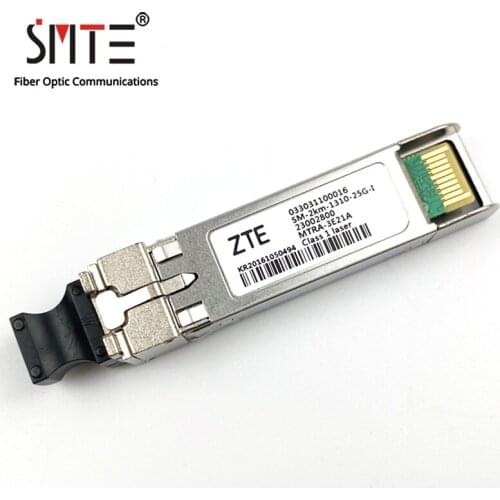 ZTE SM-2km-1310-25G-I QSFP28 033031100016 1310nm Single-Mode LC QSFP Fiber Optical Module Transceiver Original