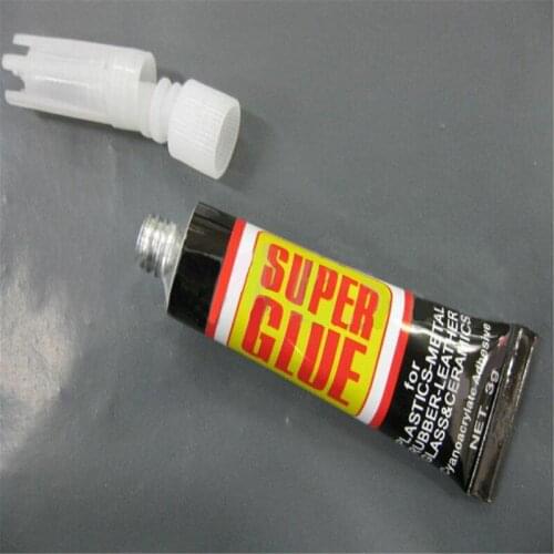 6pcs Liquid Instant Strong Super Glue 502 Leather Wood Rubber Metal Cyanoacrylate Glass Stationery Store Touch Screen Adhe