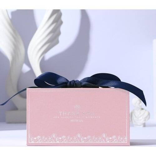 AVEBIEN New Simple Letter Packaging Printing Flower Box Wedding Birthday Party Thank You Gift Candy Box шкатулка для украшений