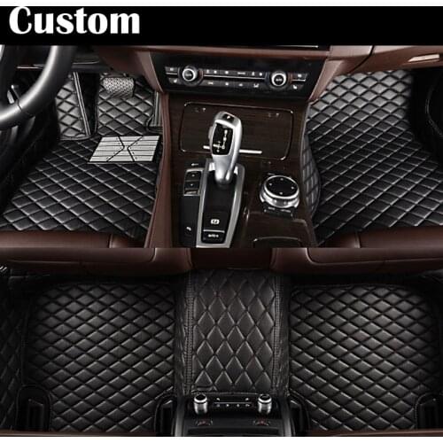 Custom Car floor mats for BMW F10 F11 F15 F16 F20 F25 F30 F34 E60 E70 E90 1 3 4 5 7 Series GT X1 X3 X4 X5 X6 Z4 3D car-styling