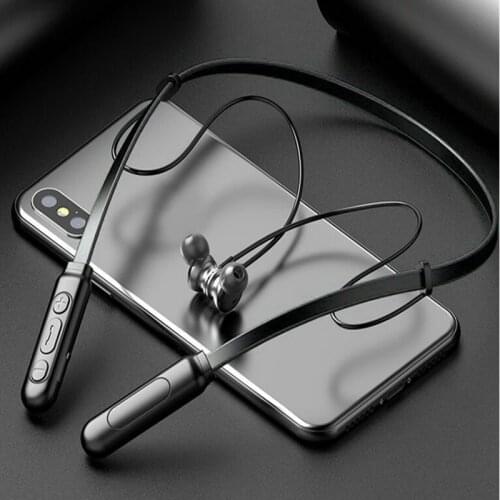 Bluetooth 5.0 Headset Neck Hanging Wireless Headset Neck Hanging Sports Running Neck Hanging Earphone Bluetooth Headset