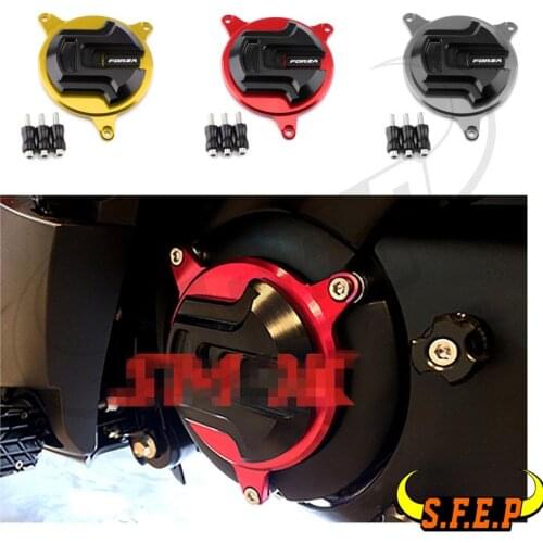 CNC Motorcycles Engine Crash Protector Guard Cover Cap For Honda Forza 300 2018-2019