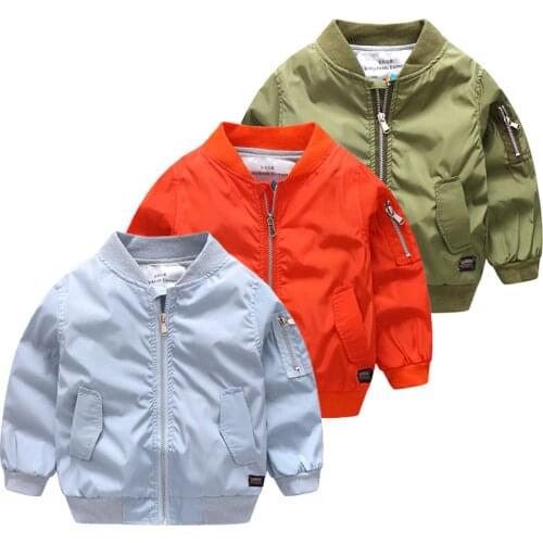 2020 Spring Casual 2-11 12 Years Teenage Children Full Long Sleeve V-Neck Zipper Tops Outwear Coats Kids Baby Boy Jacket Autumn