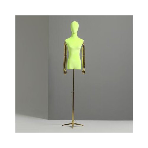 4style arm color cloth mannequin body Tripod base Female form Mannequin,jewelry flexible women,adjustable rack,can pin 1PC C840