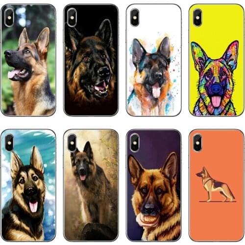 Mobile Phone Case german shepherd dog For Samsung Galaxy A71 A70 A60 A51 A50 A41 A40 A31 A30 A20E A21S A12 A10 A7 A5 A3