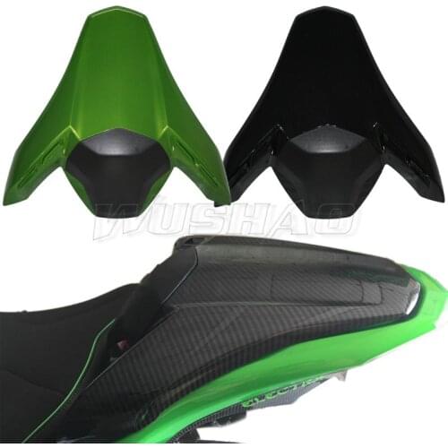 Motorcycle Pillion Rear Passenger Seat Cowl Cover For 2017 2018 2019 2020 Kawasaki Z900 Z 900 ZR900 Green Black Carbon