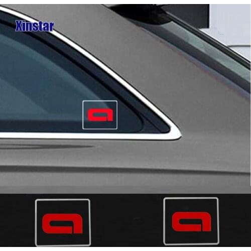 2pcs Allroad Decal Sticker Car Windows Sticker For A3 A4 A5 A6 A7 A8 TT Q3 Q5 Q7 A1 B5 B6 B7 B8 B9 S3 S4 S5