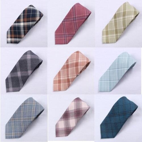 2019 New Jk Orthodox Lattice Tie Uniform Japanese Korean High School Students School Uniform Bow Tie Sailor Suit Accessories