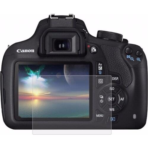 PULUZ Camera 0.3mm Ultra Thin 2.5D Curved Edge 9H Surface Hardness Tempered Glass Screen Protector for Canon 1200D / 1300D
