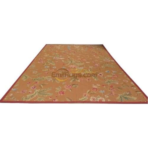 Museum Antique French Aubusson The Aubusson Savonnerie, A Handmade French Garden, Is Beautifully Embroidered With Rugs