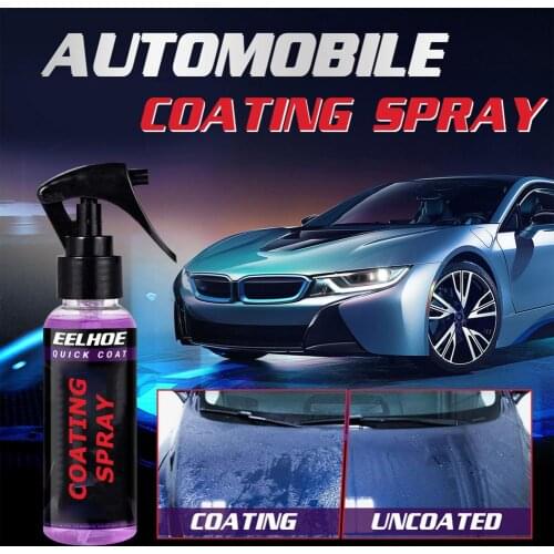 30/100ml Car Nano Ceramic Coating Polishing Spraying Wax For Auto Paint Surface Quick Coat Refurbish Polish Spray Sealer