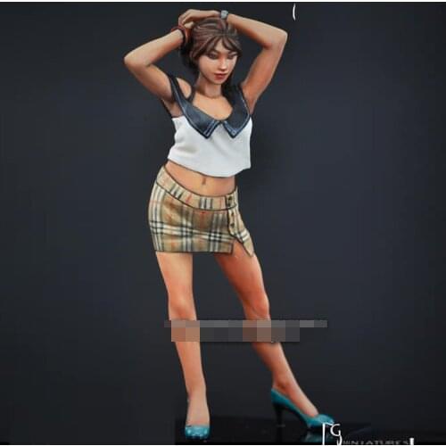 1/24 Civilian figure sereis - live 24, 02:00, Resin Model figure GK, Unassembled and unpainted kit