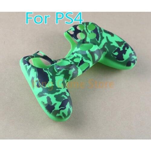 1pc Replacement For Sony PS4 DS4 Controller Camo Silicone Protective Skin Case Thumb Grips Joystick Caps