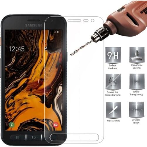 2PCS Tempered Glass For Samsung XCover 4 4s G390F Glass Screen Protector 2.5D 9H Premium Protective Film
