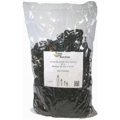 Anchor rubber bound No. 8 EPDM rubber. 300 pcs