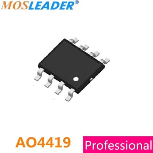 AO4419 SOP8 100PCS 300PCS 500PCS 30V 9.7A P-Channel Mosfet High quality