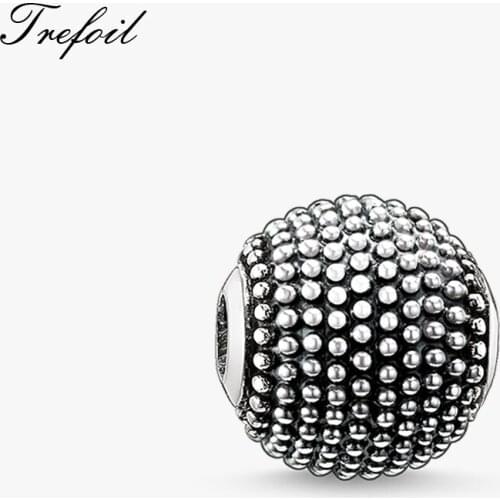 DIY Beads Kathmandu Rock Bead,Fashion Silver Jewelry Trendy Gift For Women Men Boy Girl Fit Bracelets Necklace Choker 2018 New