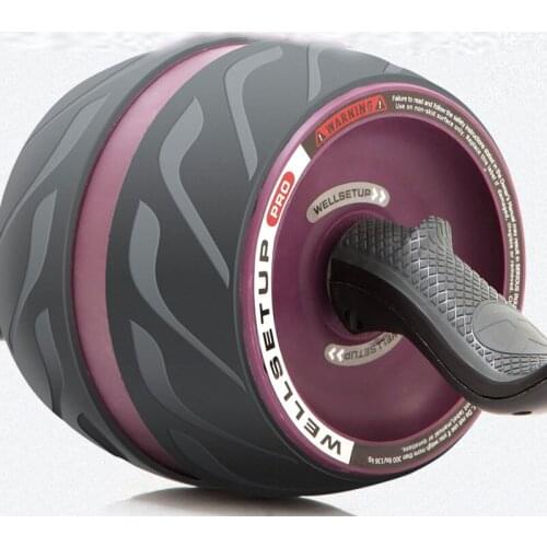 Fitness Equipment 400 mm No Noise Abdominal Wheel Round for Abdominal Muscle Training Core Trainer Waist Arm Strength Exercise