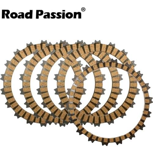 Road Passion 5pcs Motorcycle Clutch Friction Plates Kit For Honda CRF250L CRF250 L 2013-2014 CBR250R MC41 CBR250 R 2011-2013