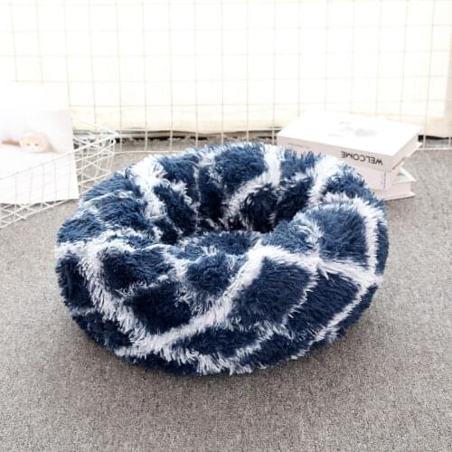 Big Dog Bed Long Plush Comfortable Dog Beds For Large Dogs Soft Plaid Dog Kennel Small Medium Large Dogs Accessories