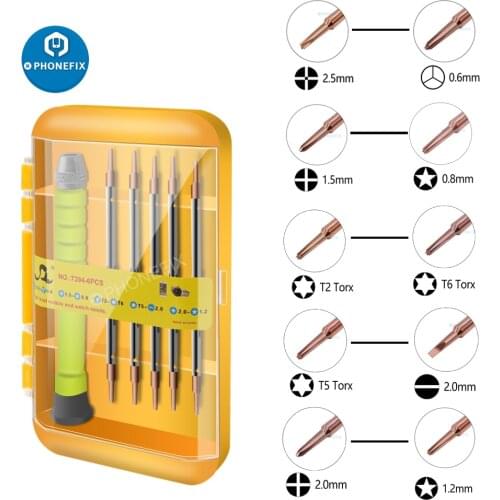 10 IN 1 Precision Screwdriver Kit Phone Repair Magnetic Screwdriver For iPhone Samsung Huawei Camera Watch Opening Hand Tools