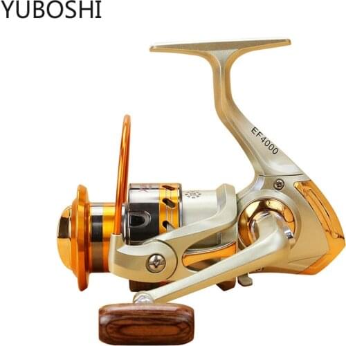 2021 new Distant Wheel Metal Spinning Fishing Reel 5.5:1 12 Bearing Balls Fishing Wheel Rotate the spool Fishing coil fishing