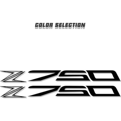 New Motorcycle reflective fuel wheels fairing portable luggage helmet stickers sign decoration Decals For KAWASAKI Z750 z 750