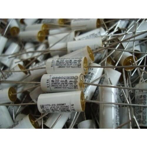 Original new 250VAC 0.1UF 104 anaerobic copper gallbladder machine coupled frequency division electrodeless capacitor Inductor