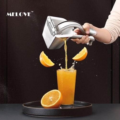 304 Stainless Steel Manual Juicer Hand Pressure Juicer Large Capacity Fruits Squeezer Orange Lemon Tools Kitchen Accessories