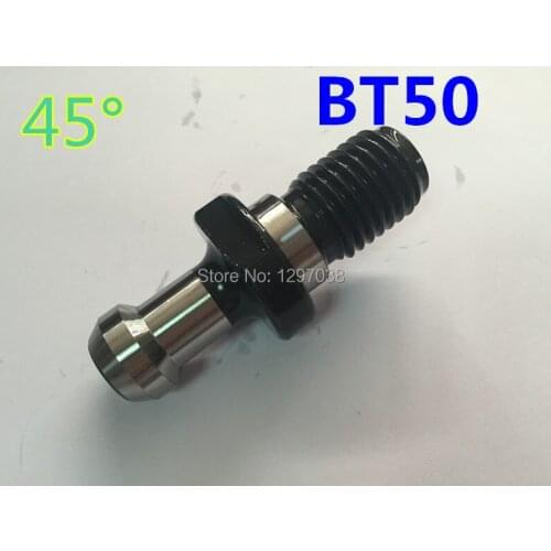 1pcs BT50 45/60/90 degree Pull Stud spindle cnc milling tools holder,ER collet chuck cnc milling machine tool