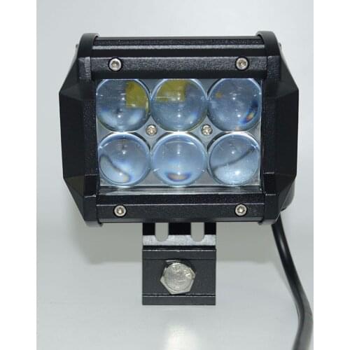 1pcs offroad Led light bar 4D 18W Work Light Lamp For Motorcycle Tractor Boat 4WD 4x4 Truck SUV ATV 12v 24v Car headlight