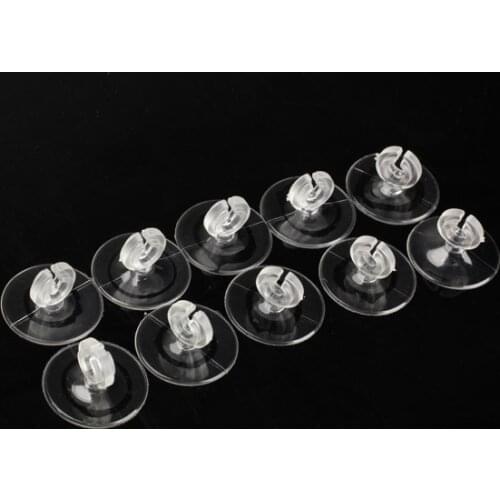 10pcs Silicone Aquarium Sucker Suction Cup Holder Sucker for Fish Tank Pump Airline Tube Aquatic Pet Supplies