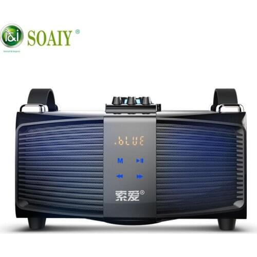 100% Original SOAIY S90 bass Bluetooth Speaker 30W High Quality Speaker with Bass Computer Speakers big bluetooth speaker
