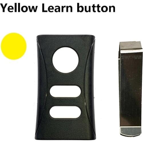 390MHZ 891LM 893LM yellow learning button Remote Door Control Keychain