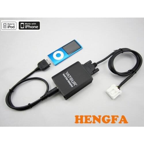 Yatour Car Adapter iPhone iPad Ipod Integration kit interface For Mazda 3/5/6 Miata/MX5 MPV 2003-2008 YT-M05